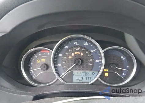 2014 Toyota Corolla Le z USA, uszkodzony, nr VIN 2T1BURHE5EC039536